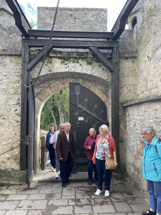 Beginn der Schlossführung